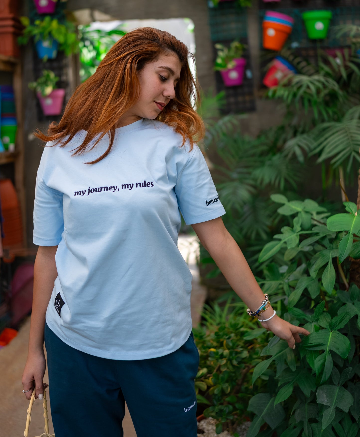 My Journey My Rules T-shirt (baby blue)