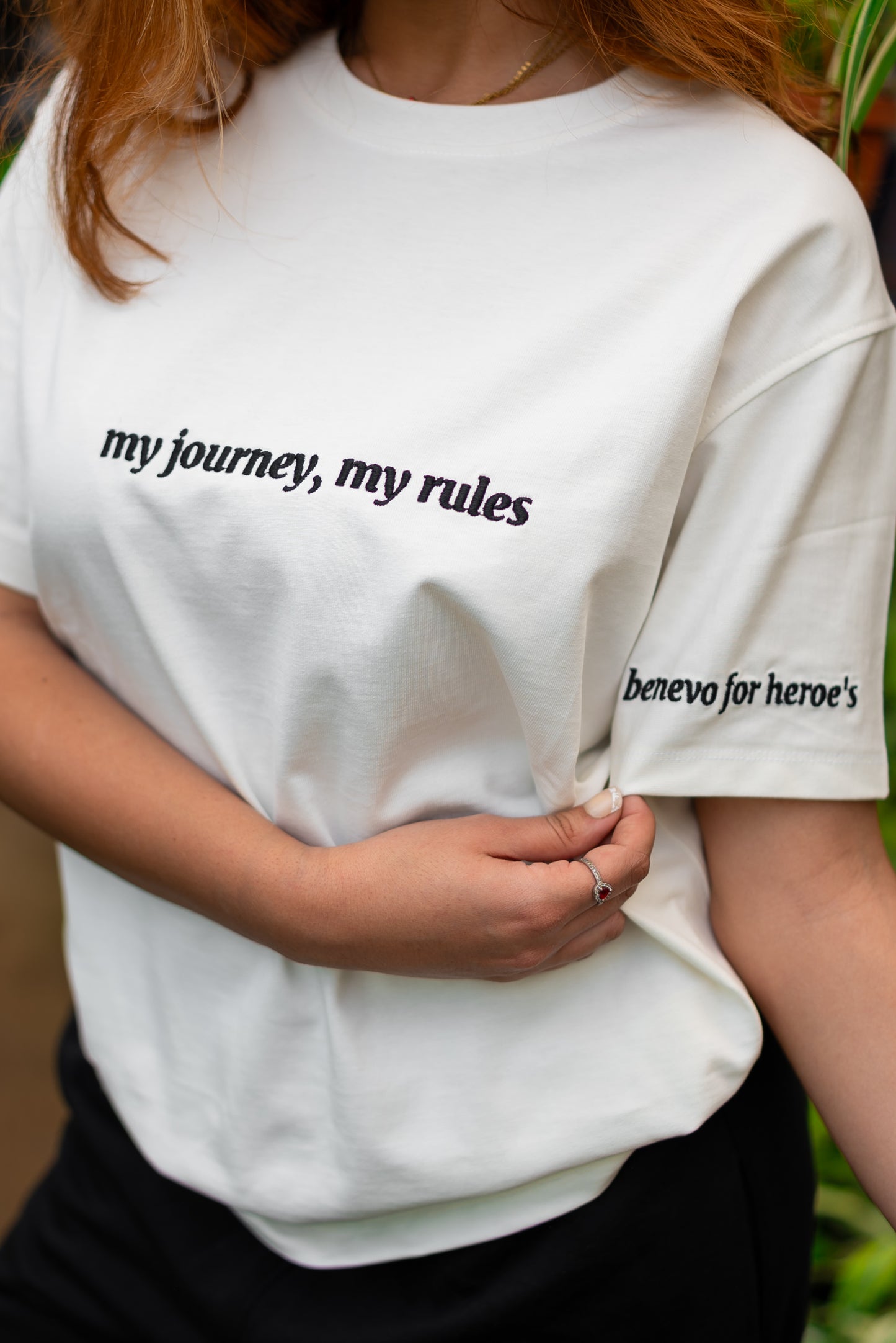 My Journey My Rules T-shirt (White)